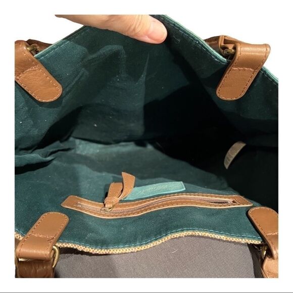 Anthropologie Garden Guest Tote Fox Miss Albright bag - Picture 6 of 13